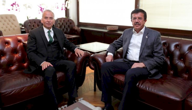 Zeybekci’den Başkan Osman Zolan’a Ziyaret
