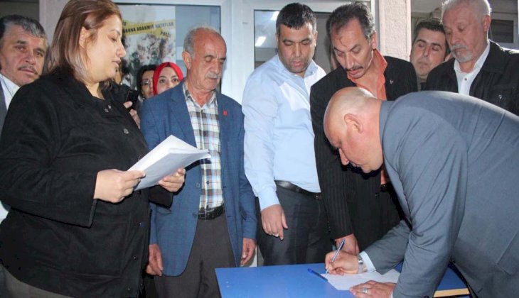 Buldan Belediye Başkanı Mustafa Şevik, görevi devraldı