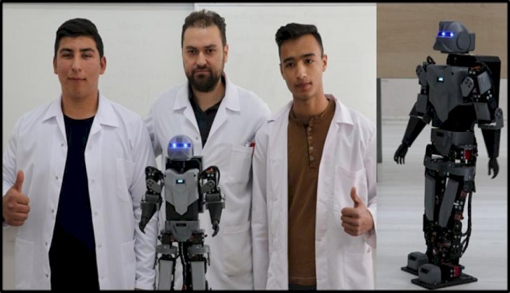 Liseliler insansı robot yaptı