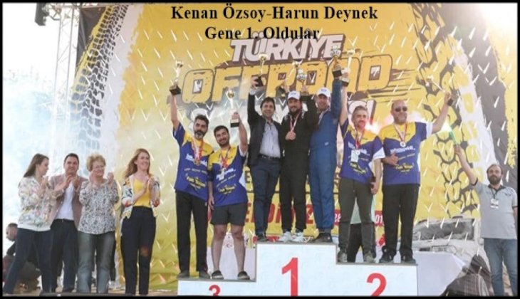 Off Road Şampiyonu Denizli'den Kenan Özsoy, Harun Deynek Oldu