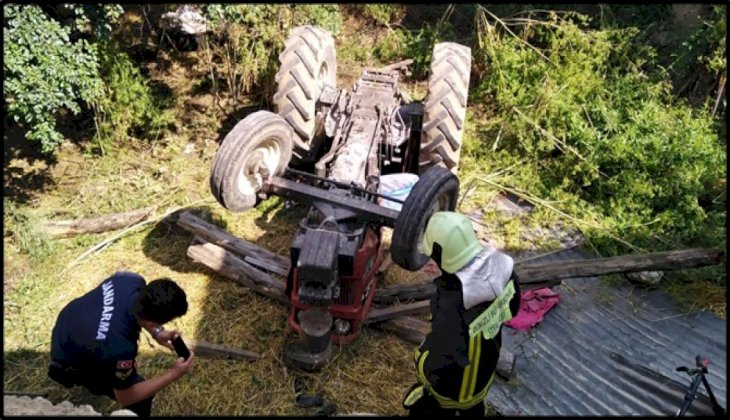 Traktörün altında kalan kardeşlerden biri yaşamını yitirdi