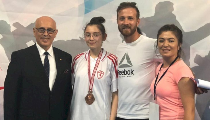 Büyükşehir taekwondo sporcusu Türkiye 3'üncüsü