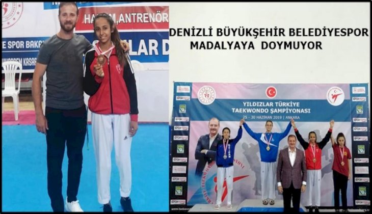 Büyükşehir'e taekwondoda bir Türkiye 3'lüğü daha
