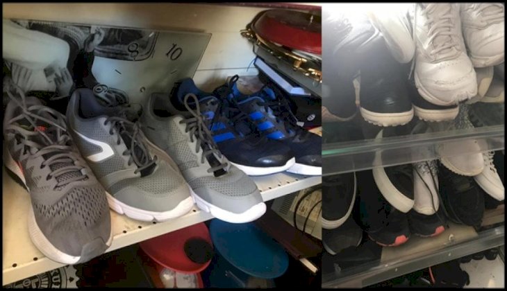 Çaldıkları ayakkabıları internette satışa çıkarınca yakalandılar