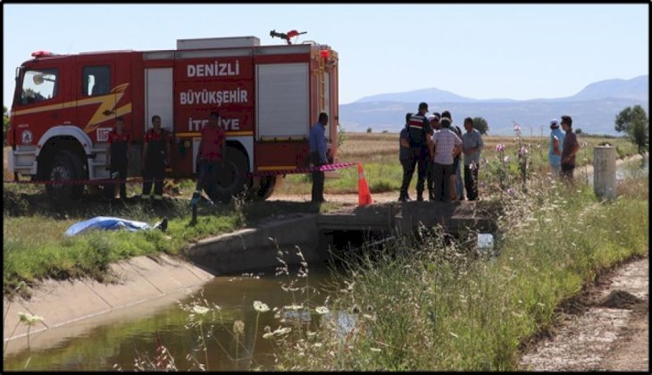 Denizli'de sulama kanalında ceset bulundu