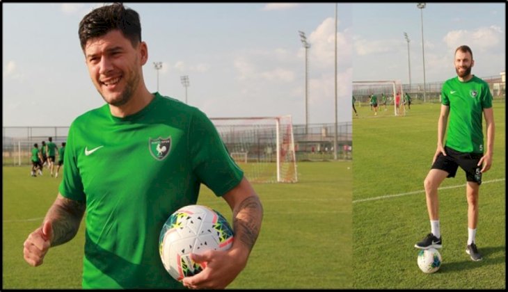 Denizlispor'da yeni transferler kampa katıldı