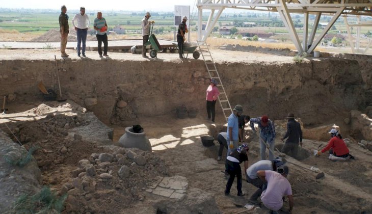 BEYCE SULTAN HÖYÜĞÜ'NDE KIRK KÜLTÜR TABAKASINA RASTLANDI