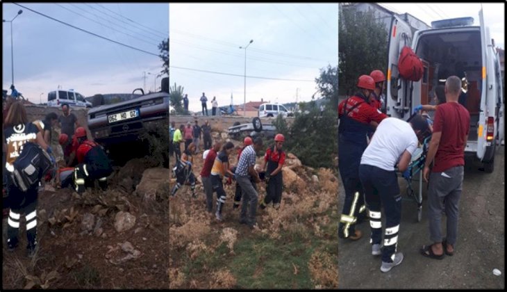 Denizli'de trafik kazası: 1 ağır yaralı