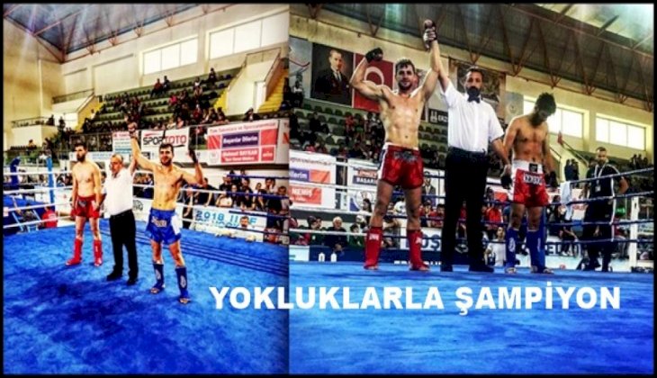 Denizli'den Kickboks'ta Türkiye Şampiyonu Kaan Öz