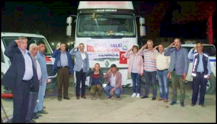 Denizli'den Barış Pınarı Harekatı'na ,elmalı destek