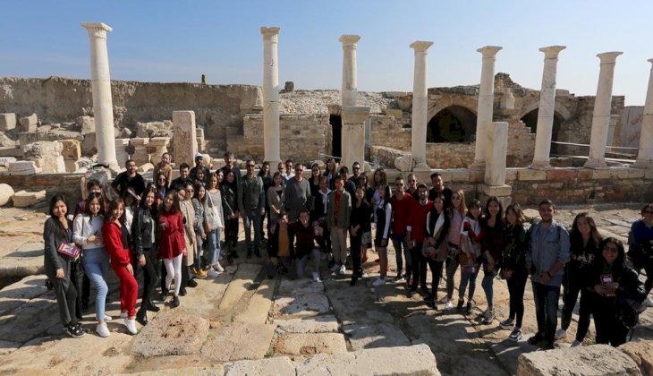 Erasmus Öğrencileri Rektör Bağ ile Birlikte Tripolis’i Gezdi