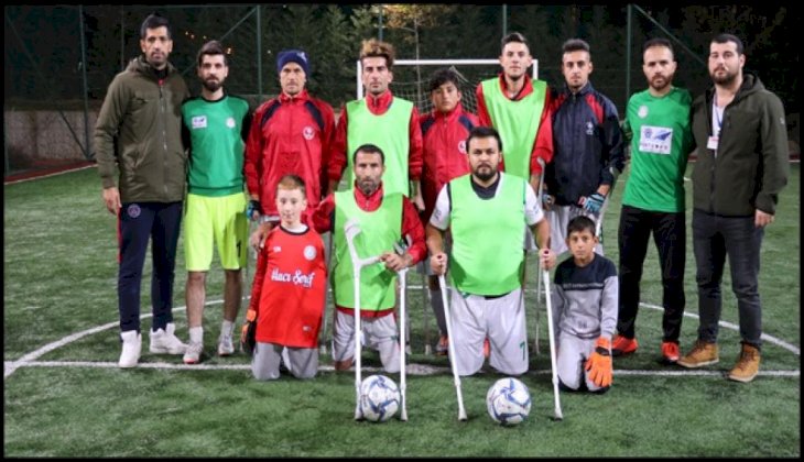 Denizli'nin ampute futbol takımı Süper Lig yolunda 