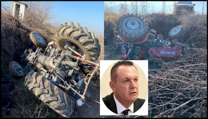 Ali Çetin'in Babası Traktör Kazası Geçirdi