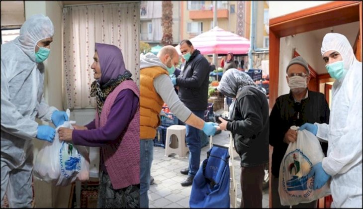 Pamukkale Belediye'sinden Evden Çıkamayan Yaşlılara Büyük Hizmet