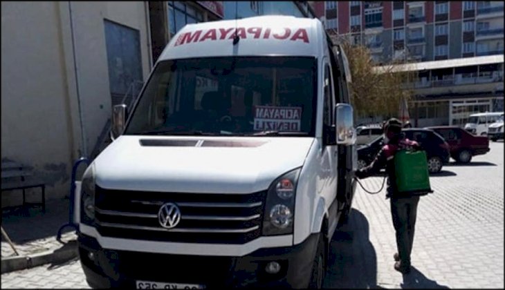 Denizli'de 3 ilçeden kente toplu taşıma seferleri durduruldu