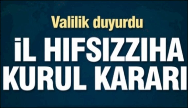 Denizli'de İl Hıfzısıhha Meclisi Yeni Kararları Açıkladı