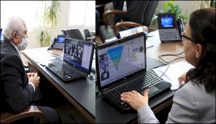 Büyükşehir'den ilçe belediyelere telekonferansla eğitim