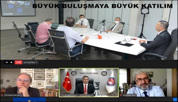 DTO Başkanı Erdoğan ve Berger Webinarda Buluştu