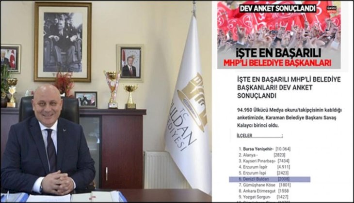 Başkan Şevik En Başarılı 6. MHP'li Belediye Başkanı Oldu