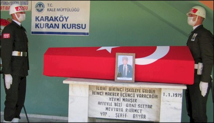 Kore gazisi Ali Yetimeli, Denizli'de son yolculuğuna uğurlandı