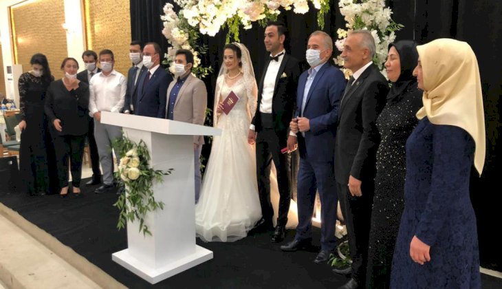 Milletvekili Ali Keskin Kızını Evlendirdi