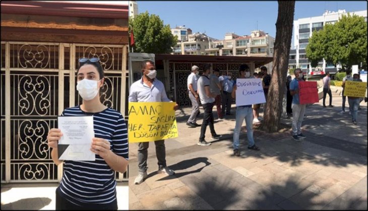 Denizli'de sokak düğünlerinin yasaklanması protesto edildi
