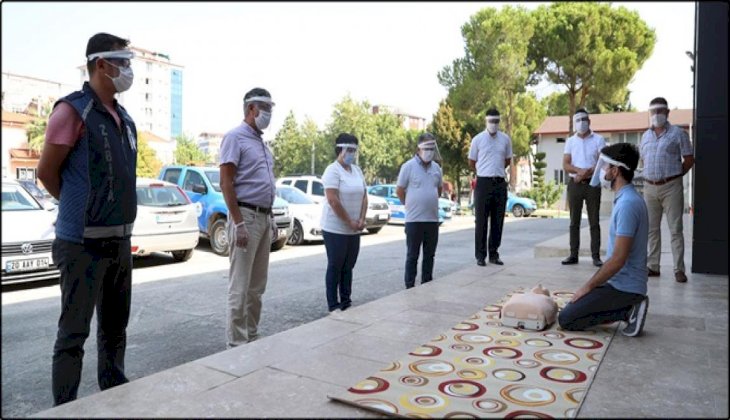 Pamukkale Belediyesi Personeline İlk Yardım Eğitimi