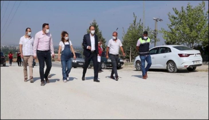 Pınarkent'te Beton Kilit Parke Taşı Çalışması Başladı
