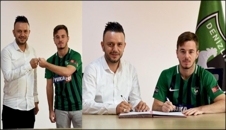 Denizlispor, Mert Sarıkuş ile profesyonel sözleşme imzaladı