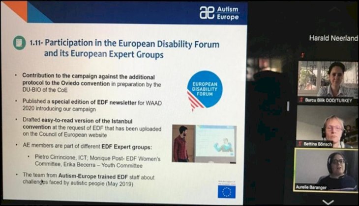 DOD, Autism Europe üyesi oldu