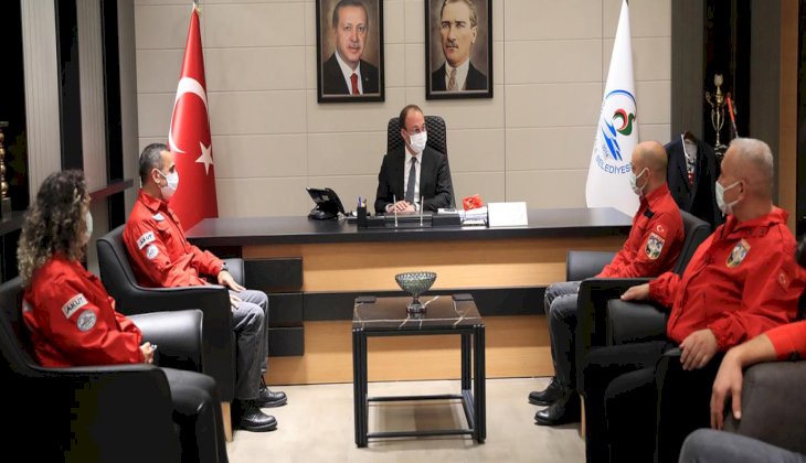 Akut Yönetimi, Başkan Örki’yi Ziyaret etti