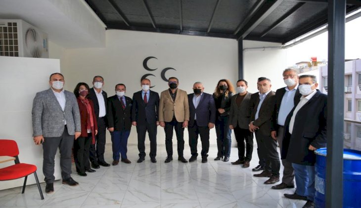 Başkan Örki, MHP İl Yönetimini Ziyaret Etti