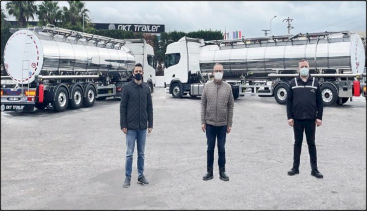 Önallar Gıda, OKT Trailer 2. nesil süt tankerini teslim aldı