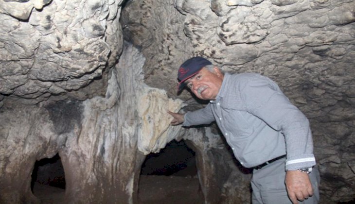 Baklan'daki Mağara Definecilerin Hedefi Oldu