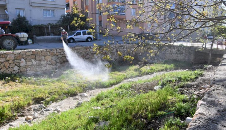 Buldan Belediyesi’nin sinek ve haşere ile mücadelesi devam ediyor