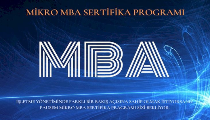 PAÜ’de Mikro MBA Sertifika Programı Başlıyor