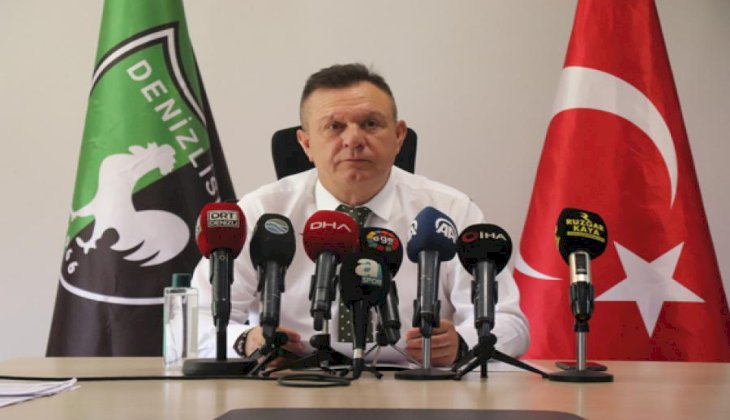 Denizlispor Başkan Ali Çetin: “Biz başaramadık”