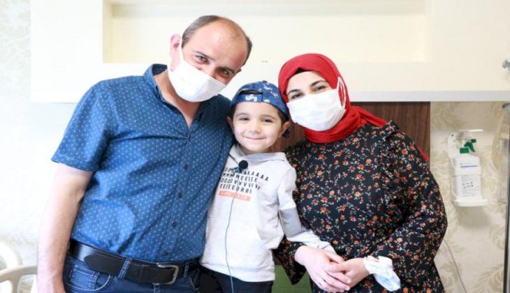 Tekden'de 5 yaşındaki Batuhan’a kalp ameliyatı yapıldı