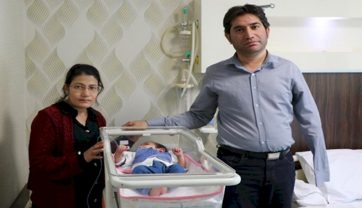 Afgan bebek, Tekden Hastanesi’nde sağlığına kavuştu