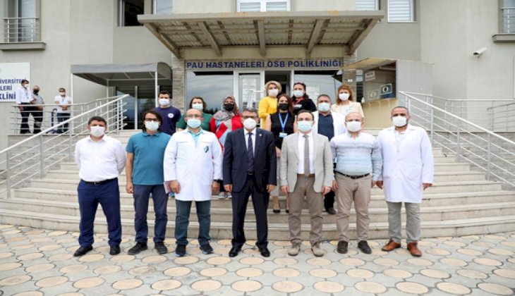 PAÜ Hastaneleri OSB Polikliniğinde Yerinde Aşılama Çalışmaları Başlatıldı
