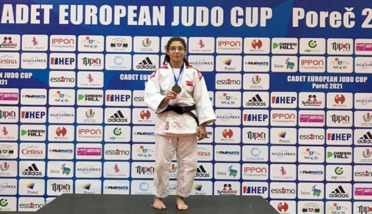Denizli Büyükşehirli judocu Oğuz Avrupa 3'ncüsü