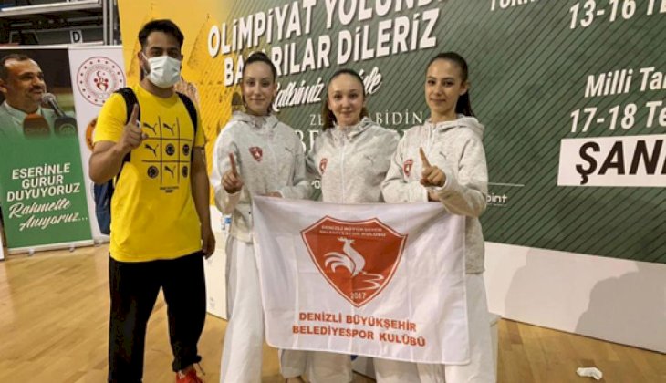 Denizli Büyükşehir Belediyespor Türkiye Şampiyonanısan Damgasını Vurdu