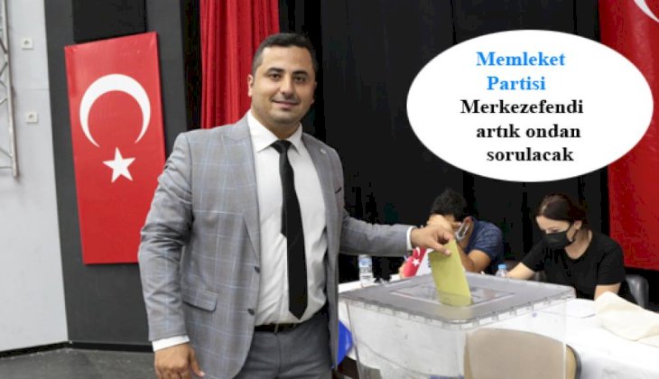 Memleket Partisi Merkezefendi ilçe Başkanı Osman Uluköy Oldu
