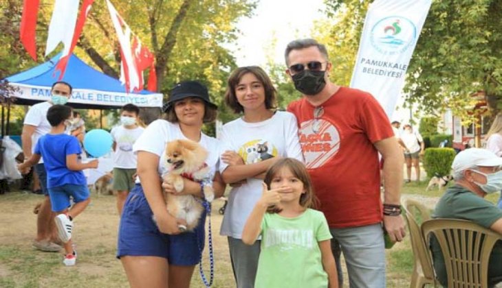 Hayvan Dostları Pamukkale Belediyesi Pati Festivalinde Buluştu