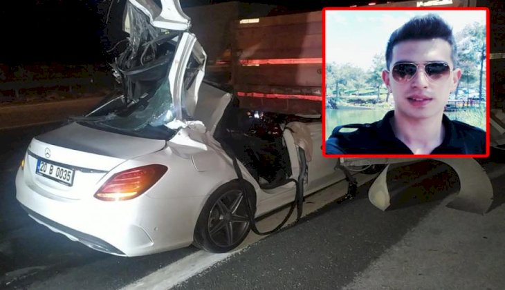 Denizli'de görev yapan polis memuru kazada hayatını kaybetti