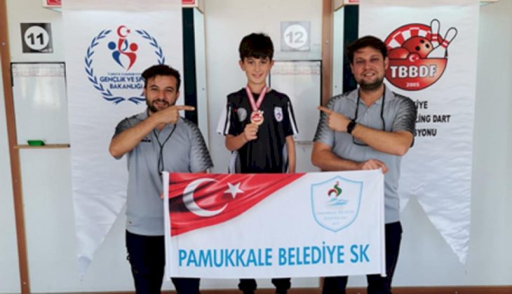 Pamukkale Belediyespor Kulübü Dartta da söz sahibi oldu