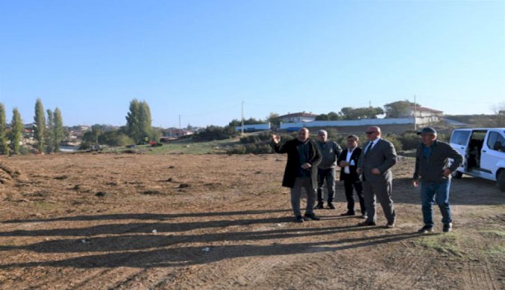 Başkan Şevik, spor tesisleri inşaatını inceledi