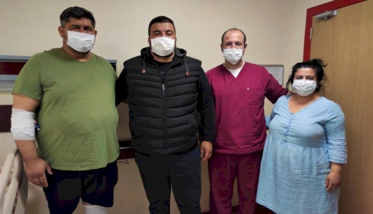 Fransa’dan gelen 3 hasta, Cerrahi Hastanesi’nde tüp mide ameliyatı oldu