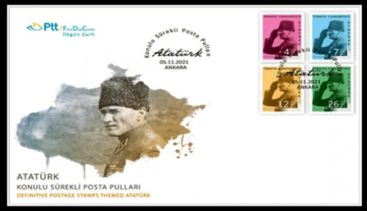 PTT’den Atatürk Konulu sürekli posta pulu çıkardı