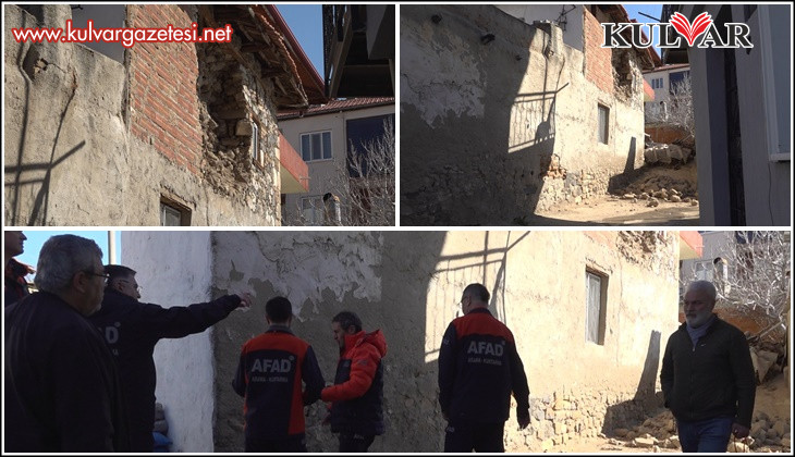 5.1 büyüklüğündeki depremin merkez üssü olan Buldan'daki eski yapılarda büyük hasarlar oluştu